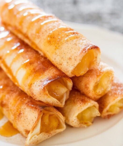 Air Aryer Apple Pie Taquitos