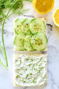  cucumber sandwiches