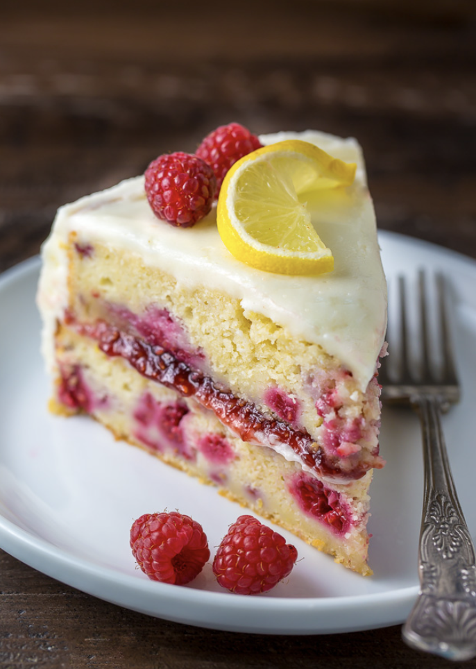 Lemon Raspberry Cake: A Refreshing and Berry-Infused Delight