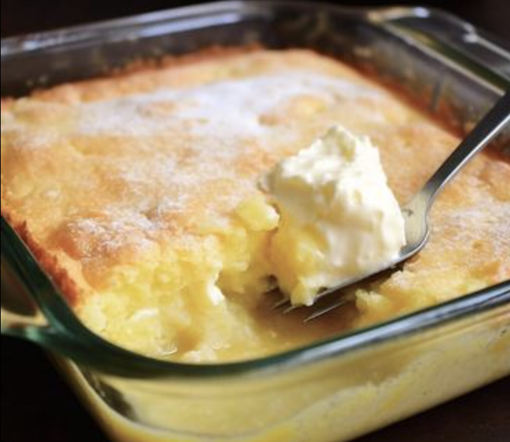 Lemon Cream Cheese Dump Cake Recipe