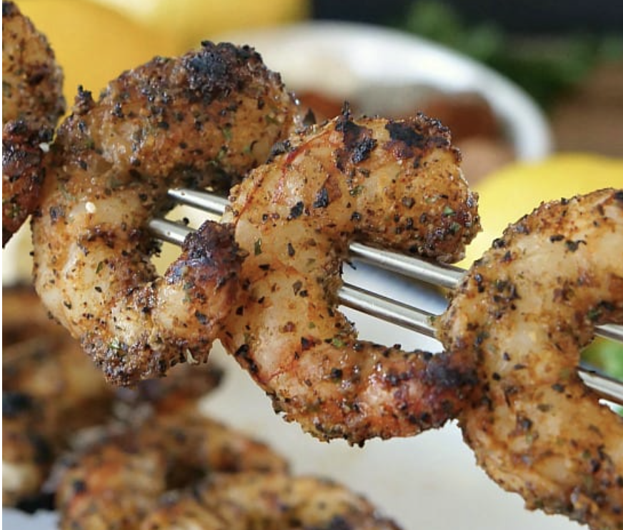 Grilled Cajun Lemon Shrimp Recipe