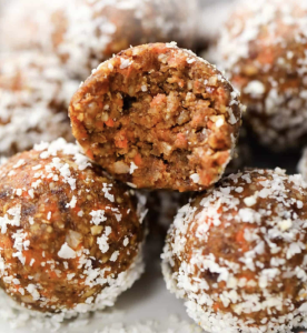 Carrot Cake Energy Bites Recipe