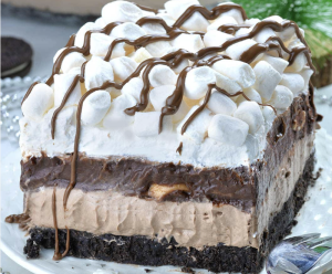 Hot Chocolate Lasagna