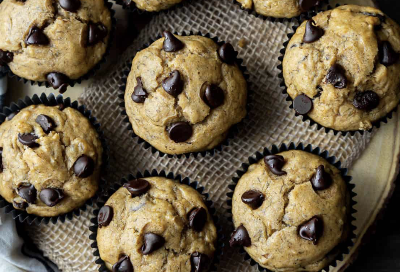 Banana Chocolate Chip Muffins