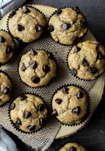 Banana Chocolate Chip Muffins