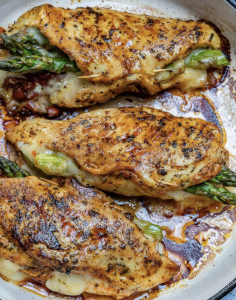 Asparagus Stuffed Chicken Breast