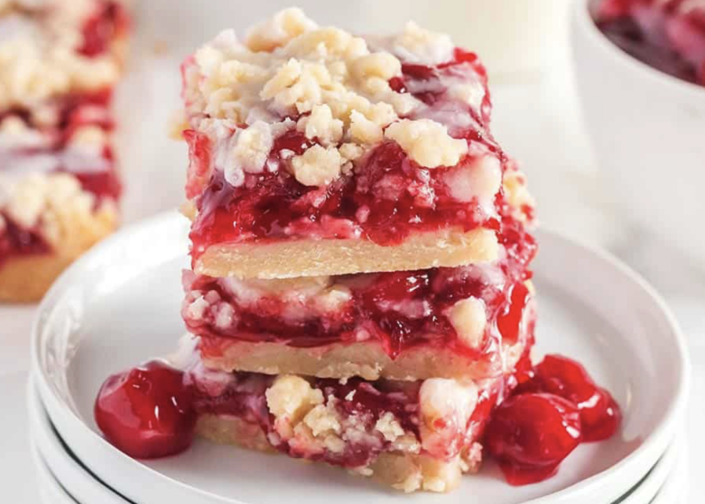 Cherry Pie Bars Recipe