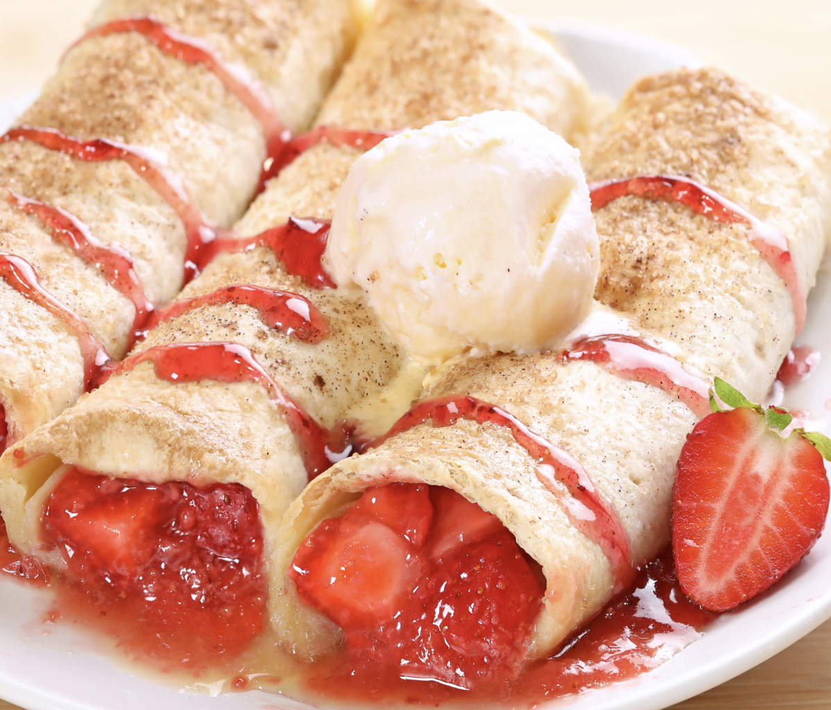 Strawberry Pie Enchiladas Recipe