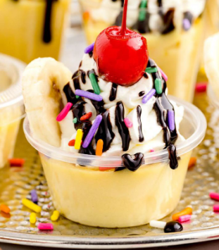 Banana Split Jell-O Pudding Shot Recipe