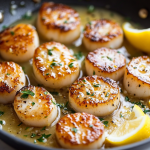 Pan-Seared Scallops with Lemon Butter