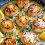 Pan-Seared Scallops with Lemon Butter