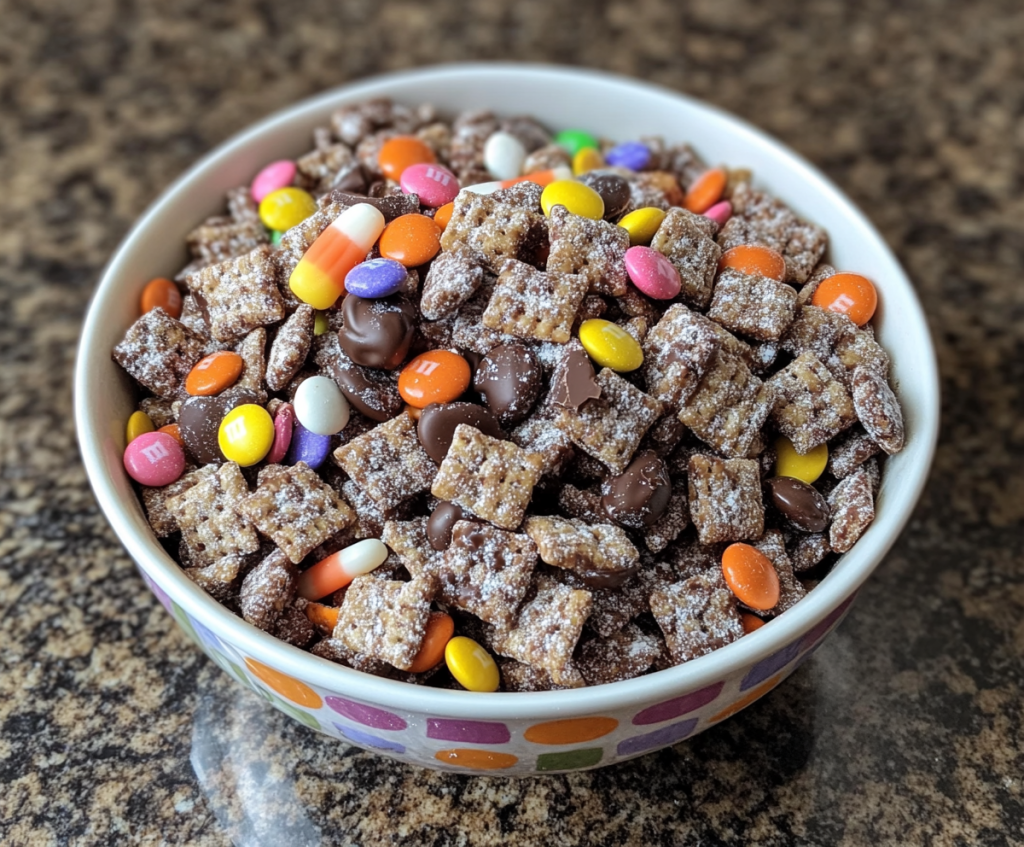 The Best Halloween Muddy Buddies Mix