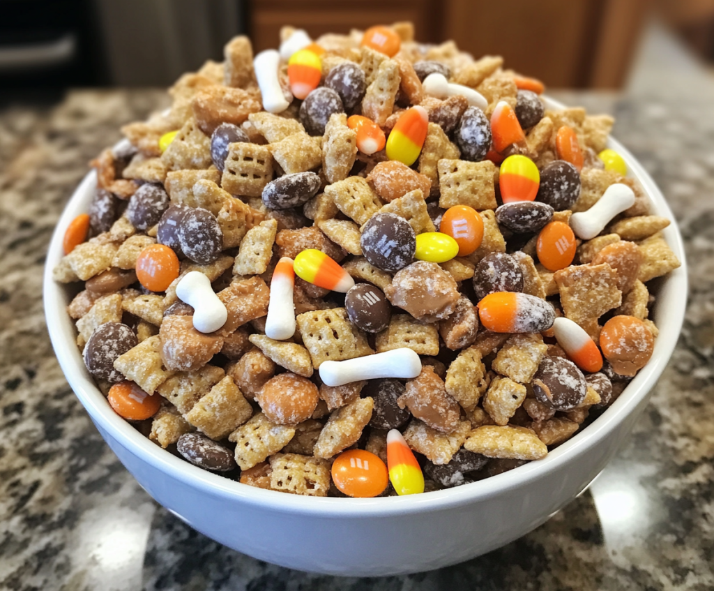 The Best Halloween Muddy Buddies Mix – Tasty Teresa