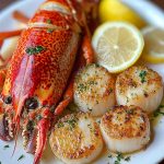 Garlic Butter Lobster and Scallops Recipe