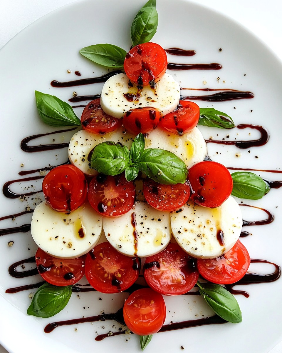 The Caprese Christmas Tree Appetizer