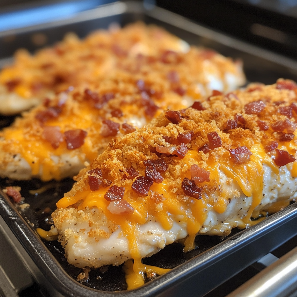 Cheddar Bacon Chicken Tenders Recipe