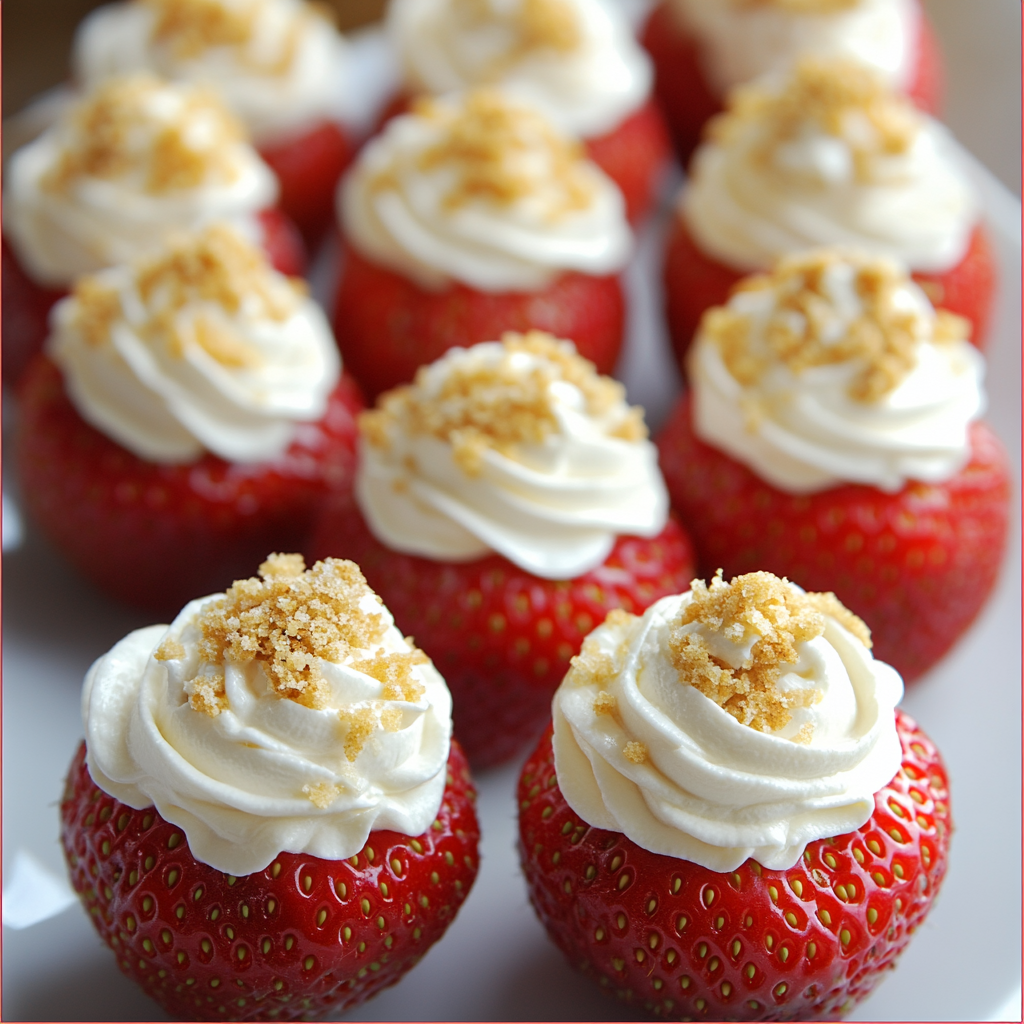 Cheesecake Deviled Strawberries: A Delightfully Unique Dessert