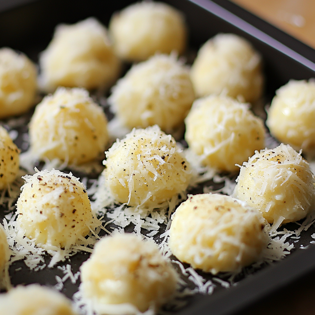 Cheesy Parmesan Mozzarella Bites