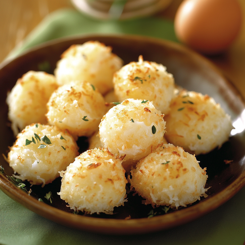 Cheesy Parmesan Mozzarella Bites