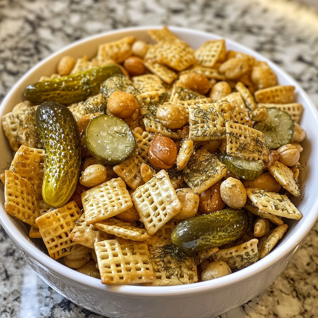 Dill Pickle Chex Mix