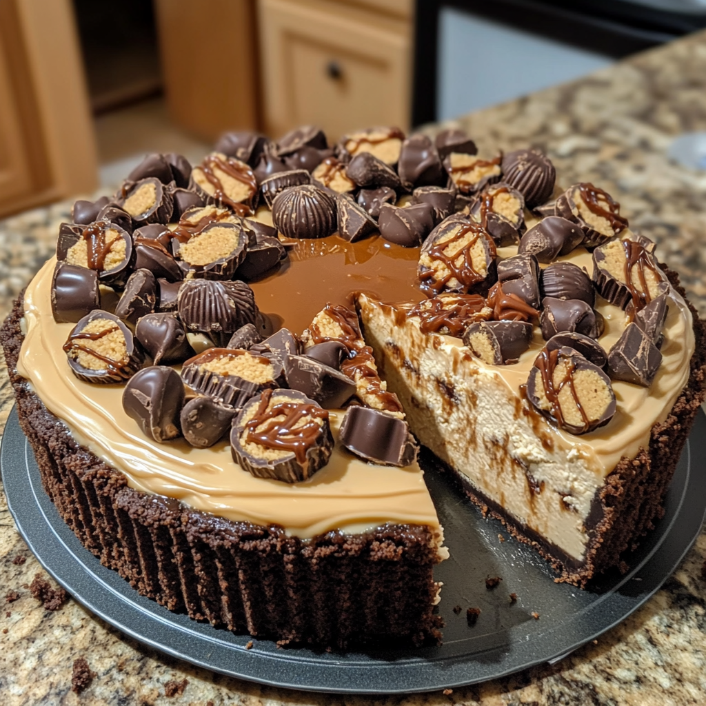 Mouth-Watering Reese's Peanut Butter Cup Cheesecake Recipe