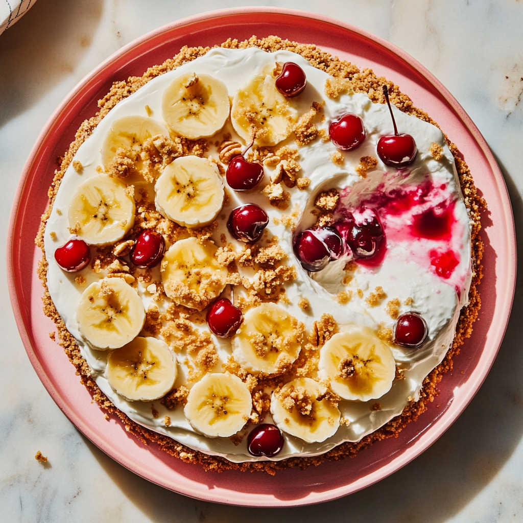 No-Bake Banana Split Cake Recipe