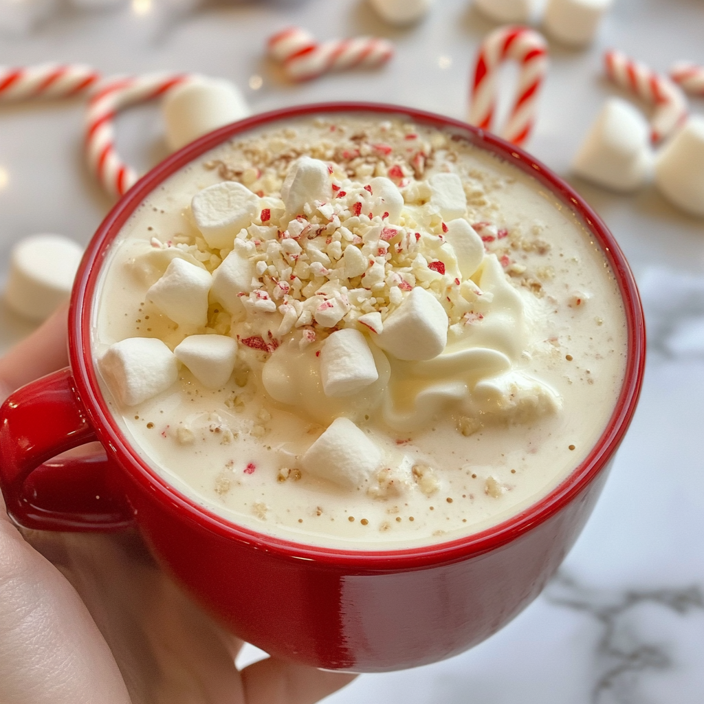 Winter Wonderland White Hot Chocolate Recipe