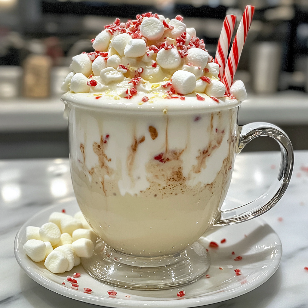 Winter Wonderland White Hot Chocolate Recipe