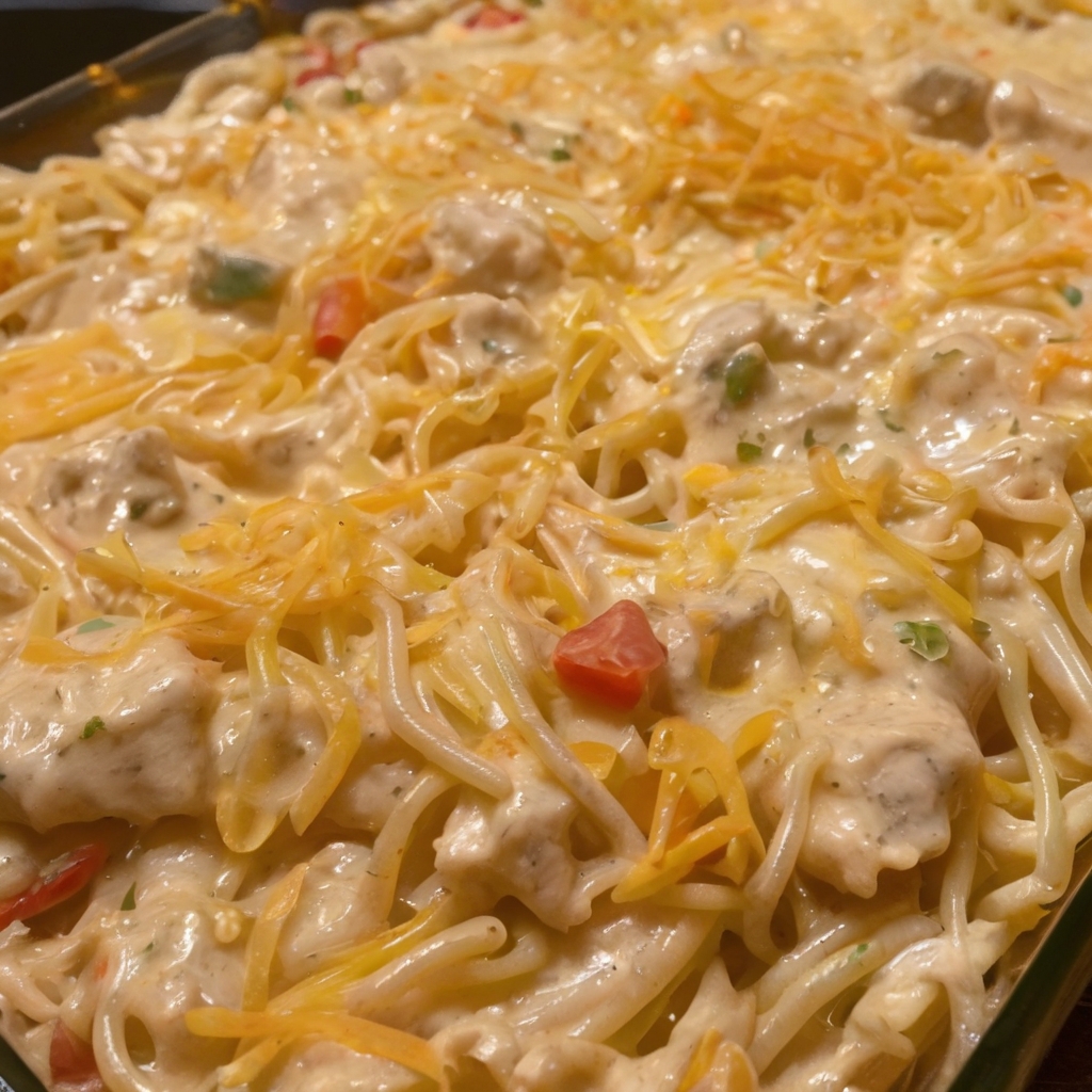 Chicken Spaghetti That Everyone Loves