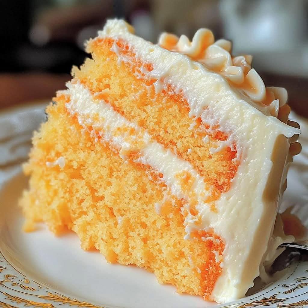 Orange Creamsicle Cake: A Burst of Citrus Delight