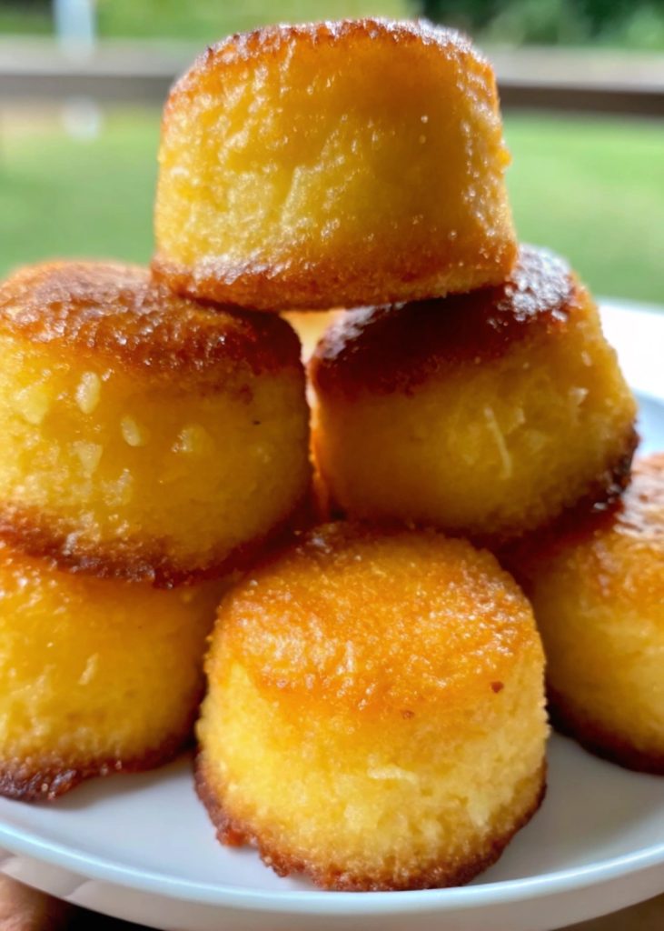 Southern-Style Honey Butter Cornbread Poppers