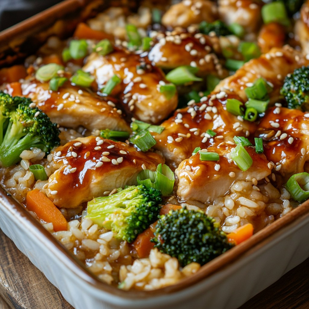 Teriyaki Chicken Casserole: A Flavorful and Convenient Meal