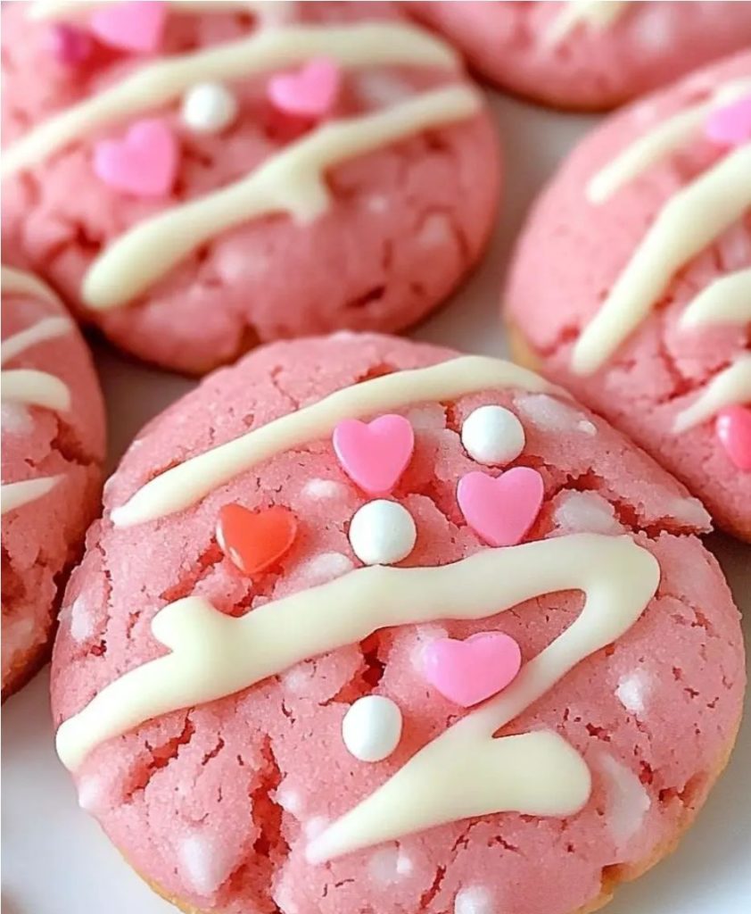 Valentine Strawberry Cookies: A Sweet Treat for Your Loved Ones