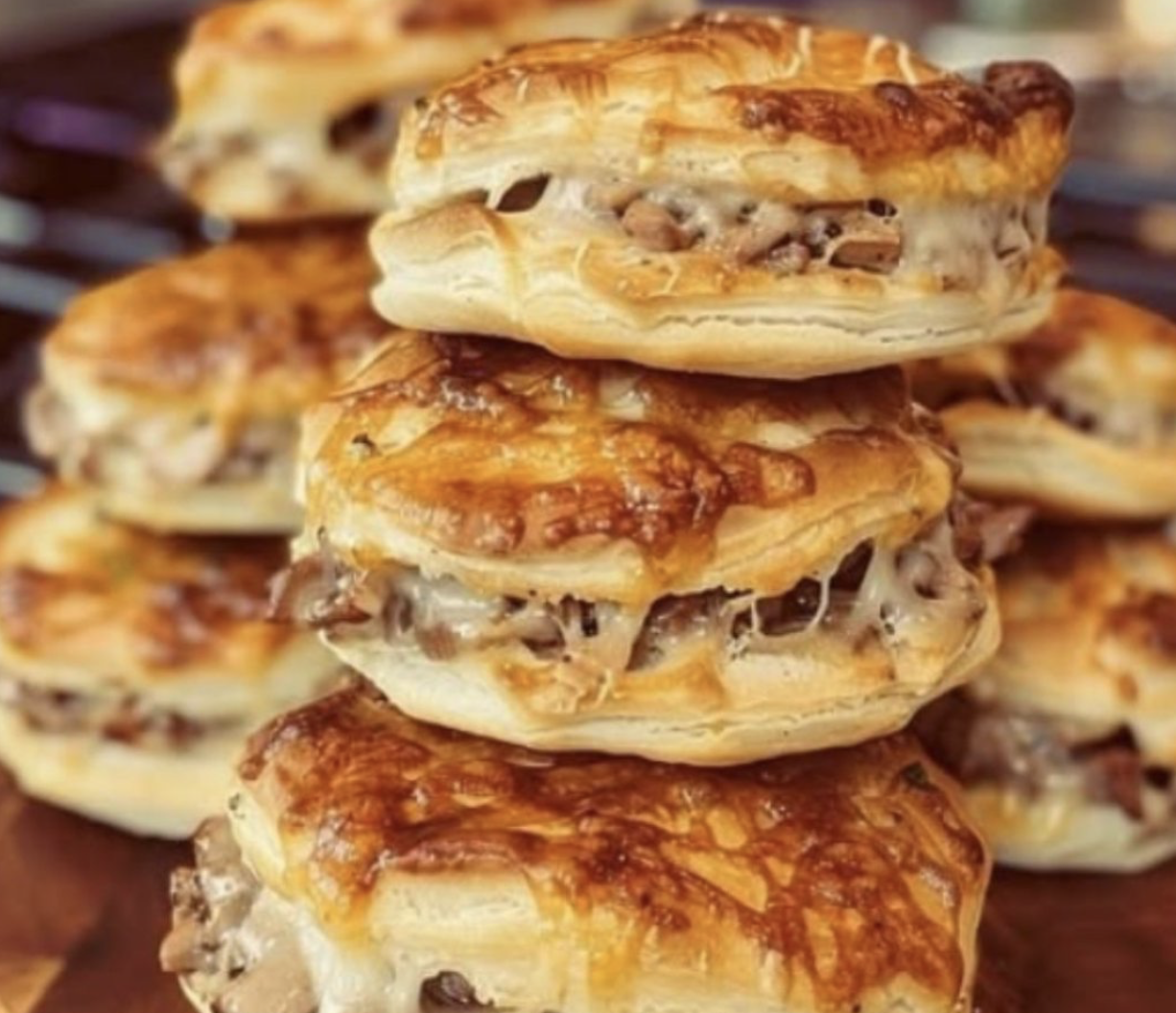 French Dip Biscuits: Savory Beef and Cheese Biscuit Delights