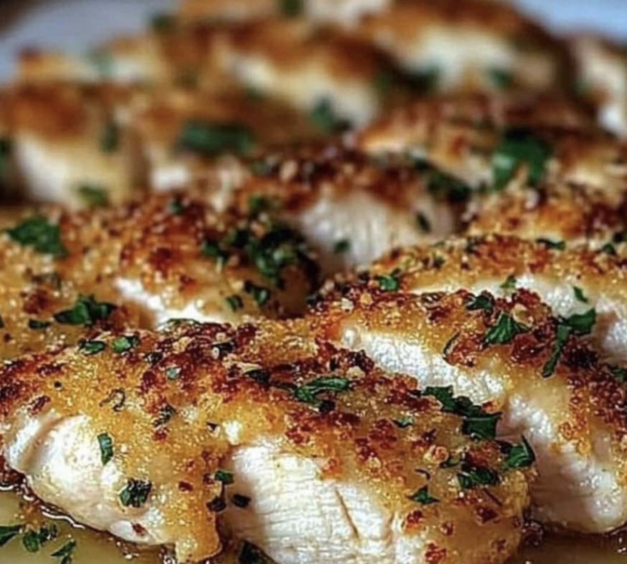 Garlic Parmesan Crusted Chicken