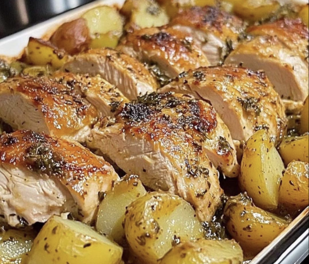 Chicken and Potato Bake Recipe