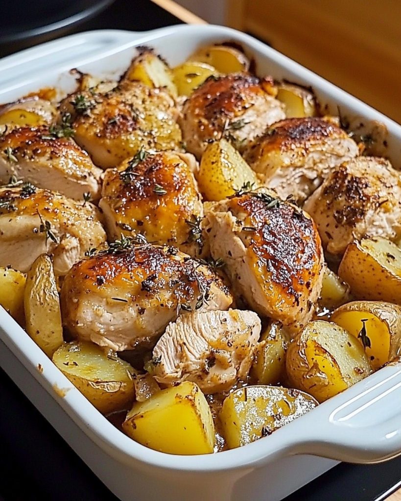 Chicken and Potato Bake Recipe