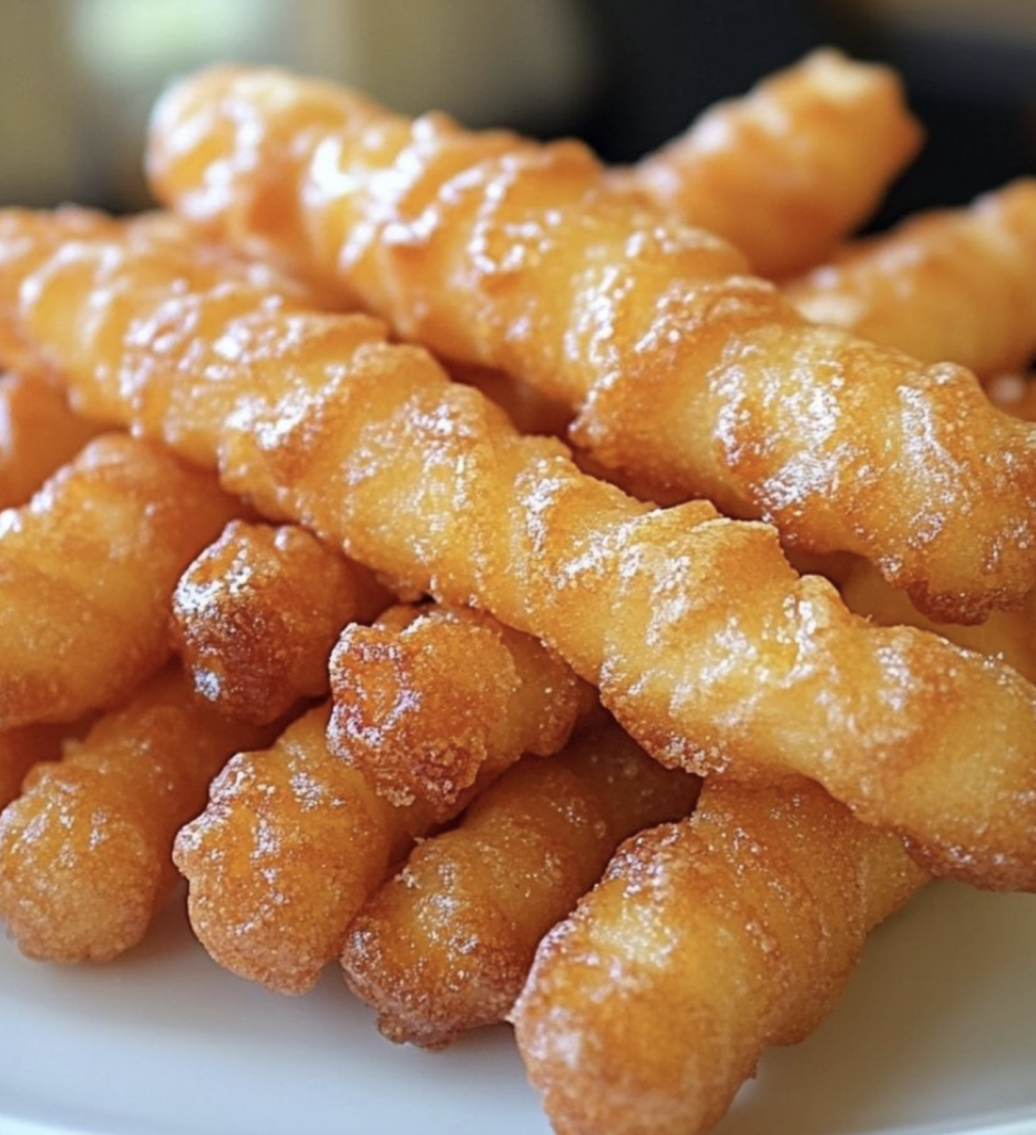 Crispy Funnel Cake Sticks