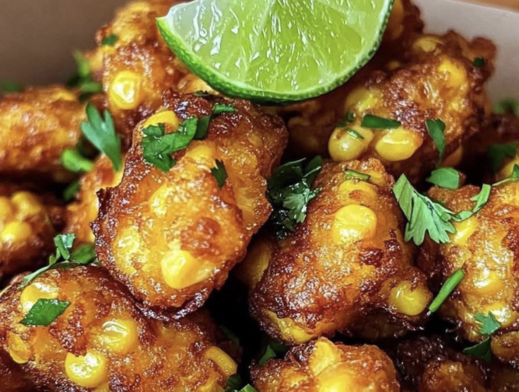 Mexican Street Corn Fritters