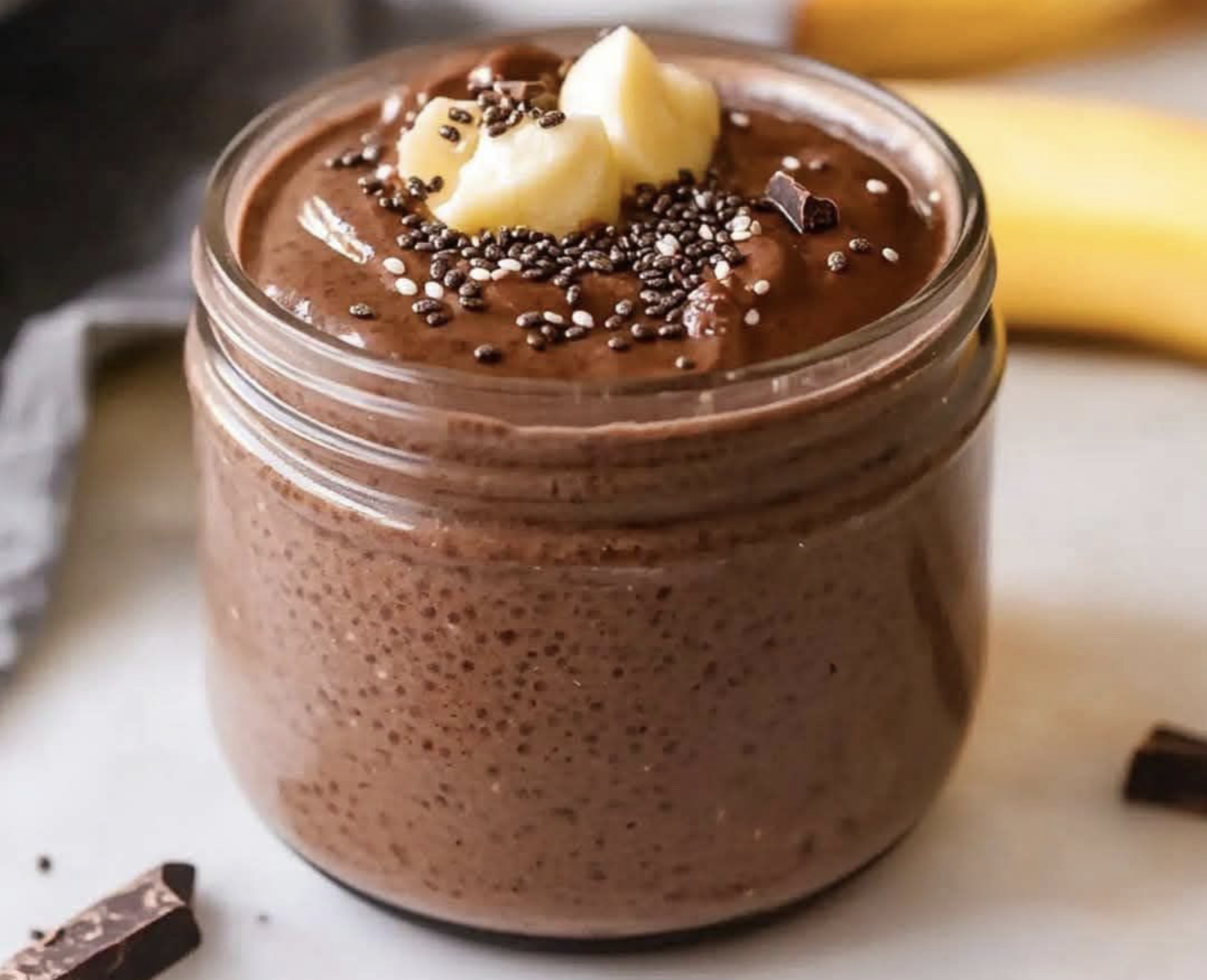 Creamy Chocolate Chia Pudding