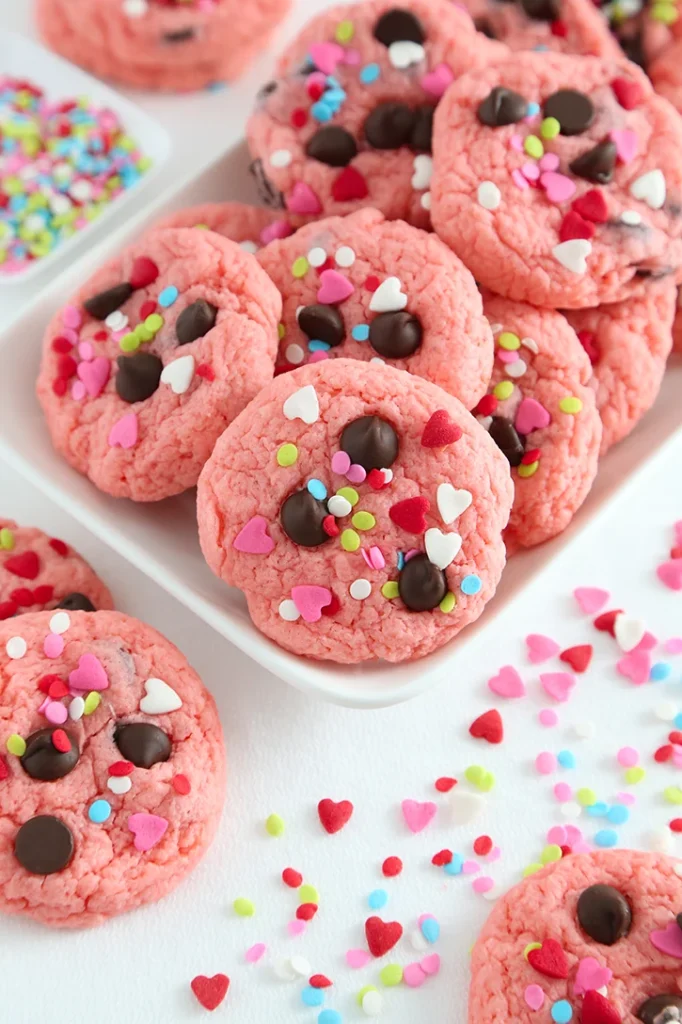 Valentine Strawberry Cookies: A Sweet Treat for Your Loved Ones