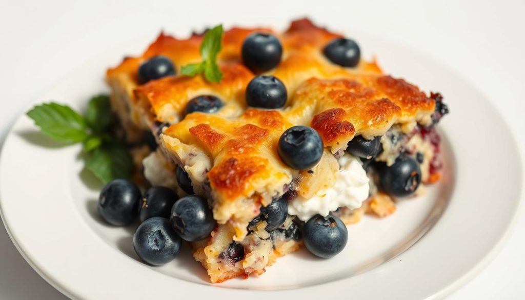 Blueberry Cottage Cheese Breakfast Bake Nutrition